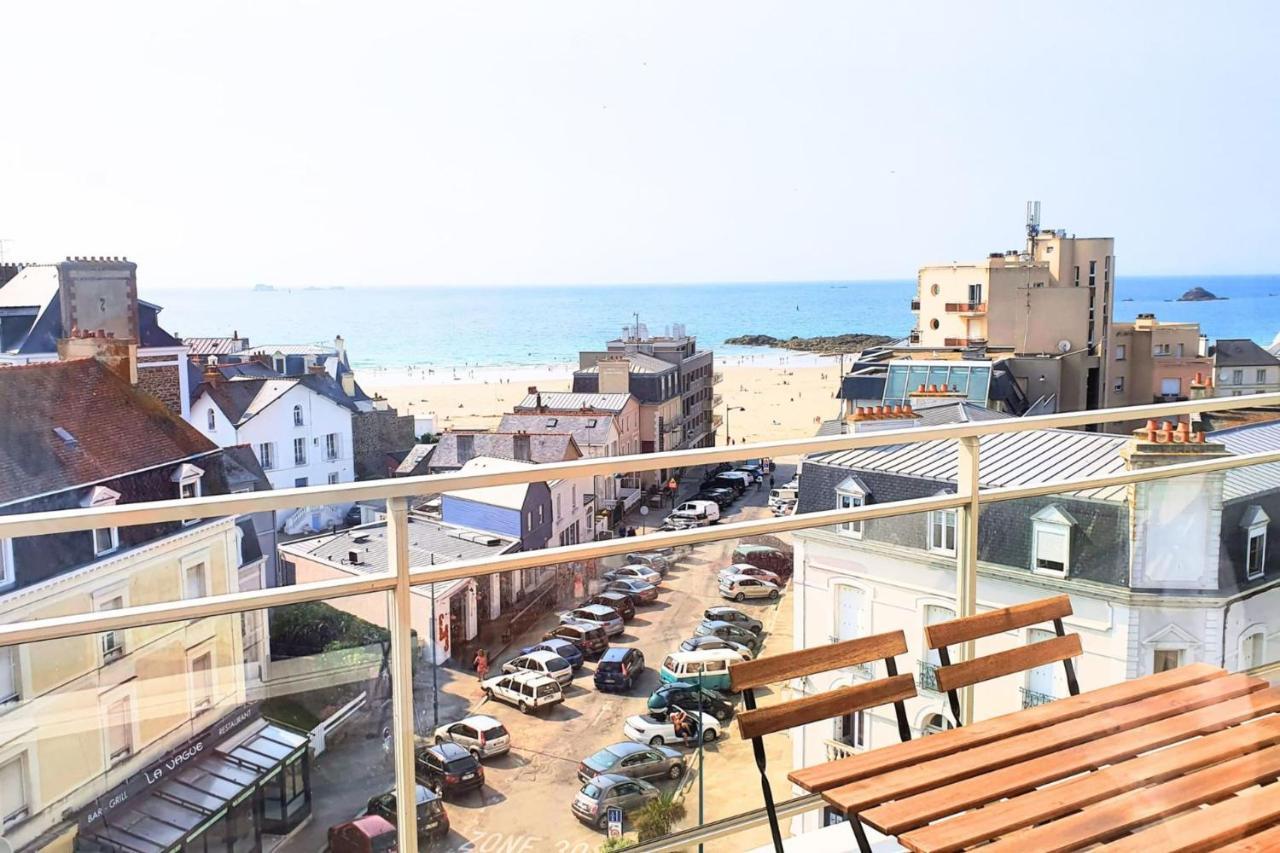 Bright Apt With Balcony Panoramic View Saint-Malo Bagian luar foto