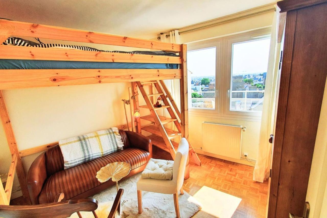 Bright Apt With Balcony Panoramic View Saint-Malo Bagian luar foto